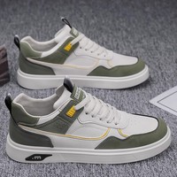 Respirant à la mode hommes chaussures en cuir imperméable pas cher hommes chaussures sport polyvalent à la mode hommes conseil chaussures