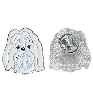 Broches personnalisées en métal motif chien de dessin animé, badges Poppy, badges à logo UV, thème artistique, écologiques, cadeaux de Thanksgiving pour les amoureux des animaux, enfants <span class=keywords><strong>1</strong></span> - Product Image 3