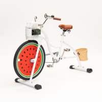 Bicicleta de Ejercicio EXI con Pedales, Generador de Burbujas y Función de Equilibrio, Ajustable y Segura, de Aleación de Aluminio, Fácil de Usar para Entretenimiento