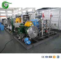 Compresor de Diafragma de Helio para la Industria, Amplio Rango de Presión de Succión 50~200 Bar, Descarga 450 Bar, Flujo 200 Nm3/h