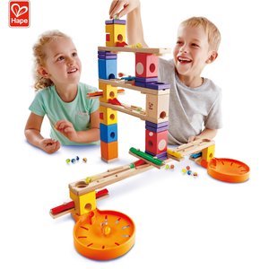 Construcción Musical para niños, alta calidad, madera, mármol, correr, bloques, ciudad, bola libre - Product Image 5