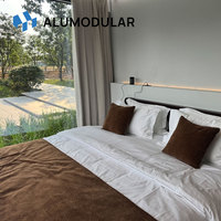 Rumah Modular Rumah Prefab Rumah Tamu untuk Kamp Pertambangan Lokasi Konstruksi Akomodasi Pekerja Siap Huni