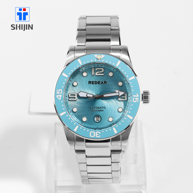 Luxury Men's Miyota Automatic Mechanical Stainless Steel Analog Sport Water Resistant Charm Diver Watch