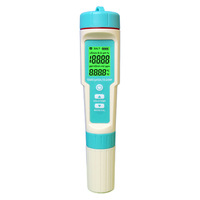 Stylo testeur de qualité de l'eau 7 en 1, pH-mètre numérique/TDS/EC/Salinité/SG/ORP/TEMP, stylo testeur de qualité de l'eau pour aquariums