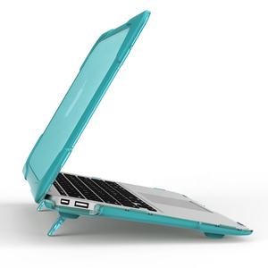 Soporte plegable a prueba <span class=keywords><strong>de</strong></span> golpes para portátil, funda protectora <span class=keywords><strong>de</strong></span> TPU para MacBook Air <span class=keywords><strong>de</strong></span> 11 pulgadas, A1465, A1370 - Product Image 3