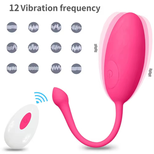 Wireless Remote Control Mini Vibrator - 12 Frequency Vibration Body Safe Waterproof USB Charing 1.5H Longtime Sextoy - Product Image 5