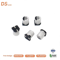 Condensateur électrolytique en aluminium SMD à large plage de température 50V 33uF, type V, 6.3x7.7mm pour carte de contrôle d'appareils électroménagers