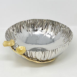 Bol de service de luxe en métal Golden Chip Dip - Product Image 4