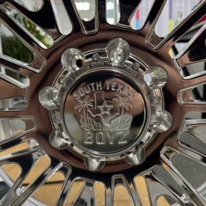 KYKY Geschmiedete 24x14 26x14 28x14 30x14 30x16 H Typ Geschmiedete LKW-Felge 6x5.5 6x139.7 5x5.5 8x6.5 für Chevrolet Silverado 2500 3500 - Product Image 2