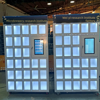 Casier de distribution intelligent multi-compartiments avec écran tactile pour la livraison en libre-service et la vente au détail