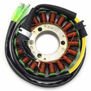 Bobina de Estator de Motocicleta, Bobina de Rotor de Magneto para <span class=keywords><strong>Kawasaki</strong></span> <span class=keywords><strong>VN750</strong></span> <span class=keywords><strong>Vulcan</strong></span> 750 GPZ750 ZX750 ZN700 21003-1118 21003-1062 - Product Image 1