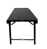 Table IGT extérieure réglable portable de la Corée pour barbecue pique-nique grill sans problèmes de brevet de logo
