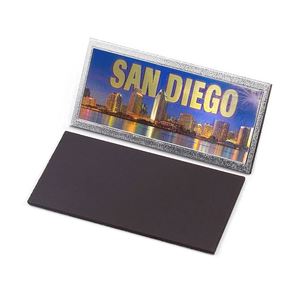 Minimalist Create Your Own Photo Custom Printing San Diego Souvenir <b>Fridge</b> Magnet - Product Image 1