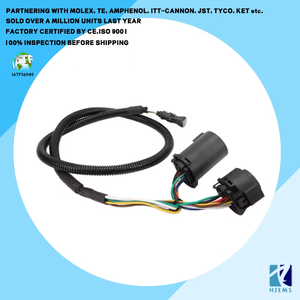 AichieOEM SAE 1P 2P 3P 4p拖车插头接线连接器插座延长线1234方式S a E连接器电缆线束 - Product Image 3