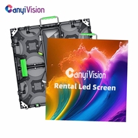 Écran LED de location en aluminium moulé sous pression P4.81 Panneau LED étanche et durable rentable pour la publicité sur scène