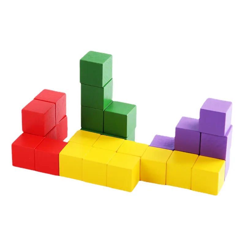 HYおもちゃ子供の空間感覚相馬立体ブロック思考ビルディングブロック数学早期教育エイズ教育fo
