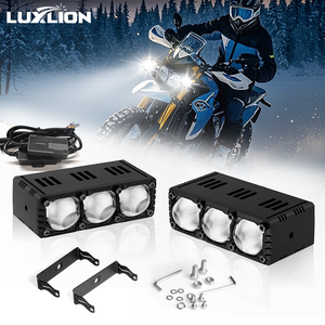 LUXLION - Luz de Conducción LED Redonda de Alta Potencia Súper Brillante, DRL para Camioneta, Foco Todoterreno 4x4, Luz de Trabajo LED para Automóvil, 24V 12V 40W - Product Image 1