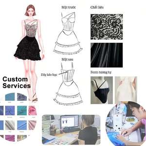 सेक्सी मीठी बुनी ऐक्रेलिक फीता मिनी ड्रेस महिला पार्टी ओम कैजुअल पहनती है - Product Image 1