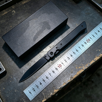 Nouveau design de couteau pliant pour la chasse en plein air, la survie et la défense personnelle, lame en acier 8Cr14 à haute dureté, lame tranchante, manche en G10, OEM personnalisé