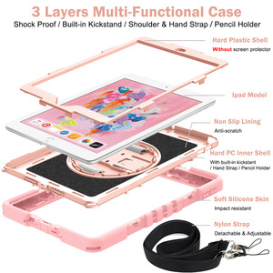 เคสฝาพับซิลิโคนแบบไฮบริดพร้อมสายคล้องไหล่สำหรับ Xiaomi <span class=keywords><strong>Mi</strong></span> Pad 5 /<span class=keywords><strong>PAD5</strong></span> Pro 11" - Product Image 4