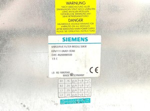 Module de filtre Simodrive 611 55Kw pour PLC 6SN1111-0AA01-0DA0 6SN11110AA010DA0 - Product Image 3