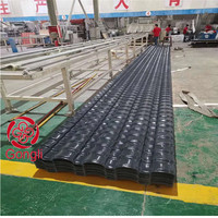 Tejas de Techo Tradicionales Chinas de PVC, Lámina de Techo de Plástico Estilo Chino Tradicional