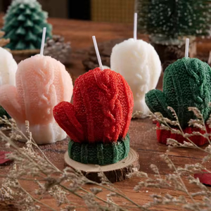 Hot-Selling Luxurious Christmas-Scented Aromatherapy <b>Candles</b> Modern Cute Festive Decorative Valentine's Day Party <b>Gifts</b> Soy Bars - Product Image 4