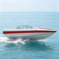 Offre Spéciale Bateau de Course en Fibre de Verre Personnalisé de 5,78 m à Grande Vitesse, Bateau de Pêche Aquatique, Bateau Rapide pour Passagers – Fournisseur Chinois