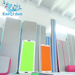 Nuevo 2025 équipement de gymnastique tapis de <span class=keywords><strong>yoga</strong></span> personnalisé rouleau <span class=keywords><strong>flexi</strong></span> tapis de gymnastique tapis d'eau de <span class=keywords><strong>yoga</strong></span> gonflable - Product Image 2