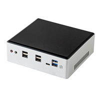 Mini PC Intel NUC i5 8259U i7 8559U Quad Core DDR4 RAM HD DP computadoras Barebone apoyo del sistema de tarjeta SD NUC I5