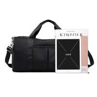 Sacs de sport pour hommes, Logo personnalisé, sac de voyage pliable, sacs d'entraînement noirs pour femmes