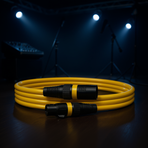 Câble XLR D0100X3L6B8 3 broches blindé équilibré mâle-mâle pour éclairage de scène, connexion audio-vidéo - Product Image 2