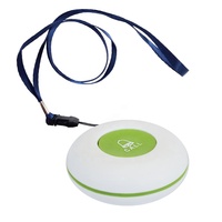 Stock étanche bouton d'appel montre intelligente récepteur système de restaurant sans fil téléavertisseur pour service de serveur de restaurant cloche