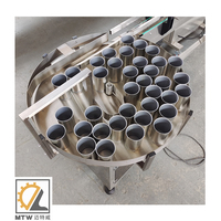 Machine de tri de bouteilles en plastique et en verre MTW, alimentateur automatique de bouteilles rondes, désagrégeur rotatif pour ligne de production