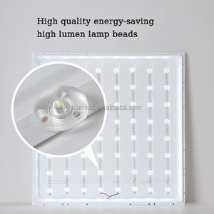 Panel de Luz <span class=keywords><strong>LED</strong></span> Cuadrado de <span class=keywords><strong>60x60</strong></span> para Techo Empotrado, Simulación de Tragaluz Azul Artificial para el Hogar - Product Image 4