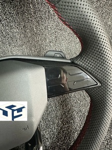 Con paleta de carbono Alcantara, volante LED de carbono para <span class=keywords><strong>Audi</strong></span> A3 A4 A5 B9 A6 C7 S3 S4 B9 B9.5 RS3 RS6 RS7 C7 C8 Q3 Q5 Q8 TT - Product Image 3