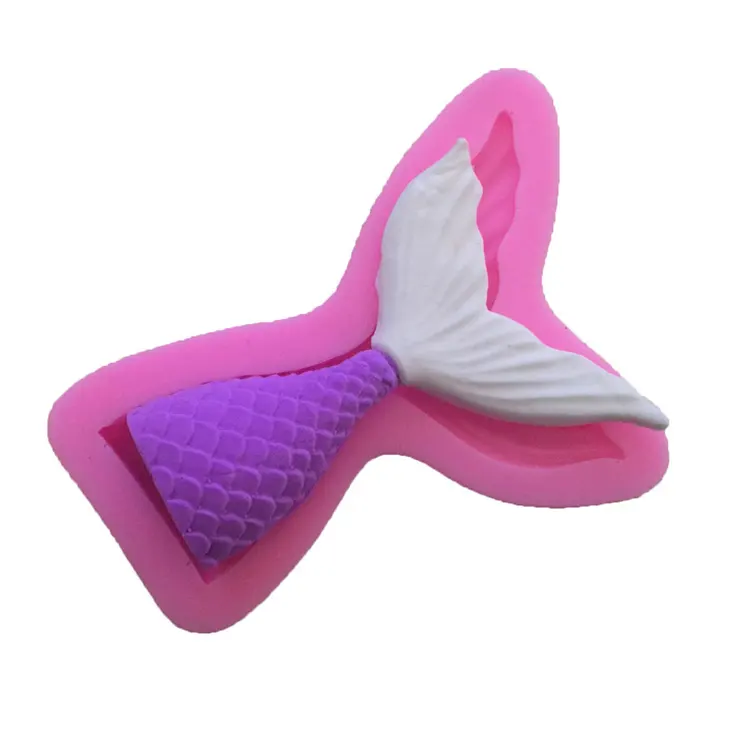 Silicone Mermaid Tail Cake Mold/Ice model of fish tail in fairy tales