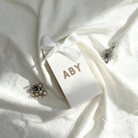 Sacs en papier personnalisés avec logo imprimé, poignées et ruban, pour mariage, cadeaux, emballage boutique