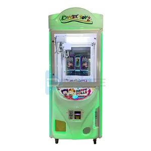 Jouet en peluche à jetons receveur prix distributeur automatique jeu d'arcade jouets fous 2 griffes grue Machine