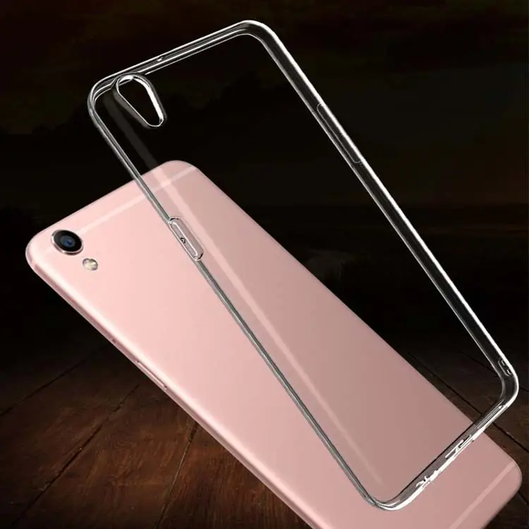 Great Thin 1.0mm Transparent Clear Soft TPU Wave Point Cellphone Mobile Phone Back Cover Case For Condor P8 Pro