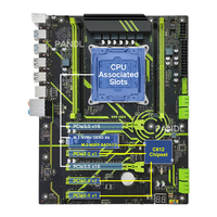 NUEVA Placa Base PANDL X99-QD4 con Doble PCIe3.0 X16, Compatible con CPU Intel Xeon E5 V3 V4, 4 Ranuras DDR4, SATA3.0, NVMe M.2