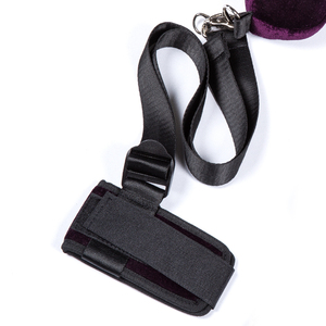 ボンデージポジションマスター手錠アンクルカフスネックハーネスファジーピローセックスラブ拘束キット - Product Image 4