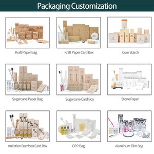 Kit de artículos de tocador de hotel de lujo, desechable, ecológico, biodegradable, de bambú, fabricante de artículos de tocador - Product Image 3