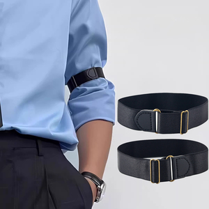 2 pièces/paire de serre-manches élastiques pour femmes et hommes, pour occasions formelles, mariages, cocktails, événements, et comme bandes de manchette - Product Image 6