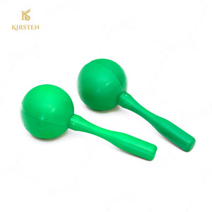 Maracas colorées en plastique KIRSTEN CM11 pour la fête et l'école, avec logo personnalisé, pour enfants, idéales pour la <span class=keywords><strong>musique</strong></span> en classe et les jeux <span class=keywords><strong>de</strong></span> percussion manuels. - Product Image 2