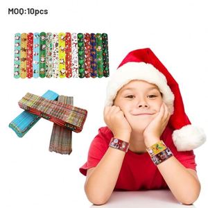2024 Christmas Gift <b>Slap</b> Bracelet Party Circle Kids Holiday Wrist Snap <b>Band</b> for Children - Product Image 2