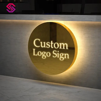 Kustom 3D akrilik Backlit tanda LED huruf dekoratif dan tanda Logo dengan lampu Neon untuk dekorasi mobil