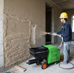 Cementpleistermachine/Mortelspuit Met Spuitmondstuk Met Automatische - Product Image 1