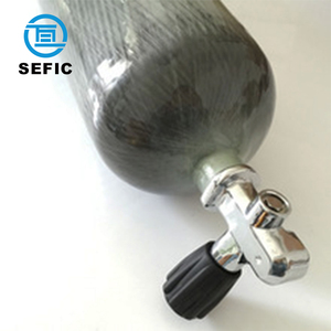 Cilindro de Almacenamiento de Gas de Oxígeno de Fibra de Carbono Compuesta de Alta Presión de 6.8L, Estándar CE1354 - Product Image 3