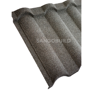 Tuiles de toiture en métal revêtues de pierres Milano Tile Stones, en zinc et aluminium, pour le Ghana, Eurotiles - Product Image 5